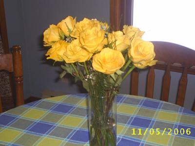 A metric dozen roses
